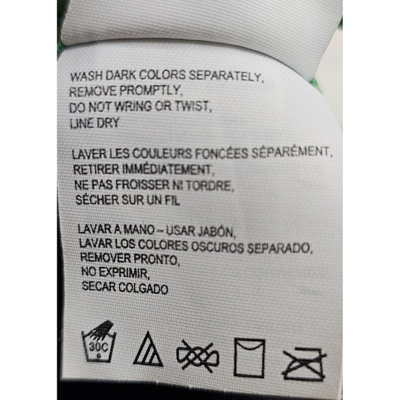 Speedo Endurance+ Womens Size 30 (4) Green Black One Piece Bathing Swimsuit - Picture 9 of 13